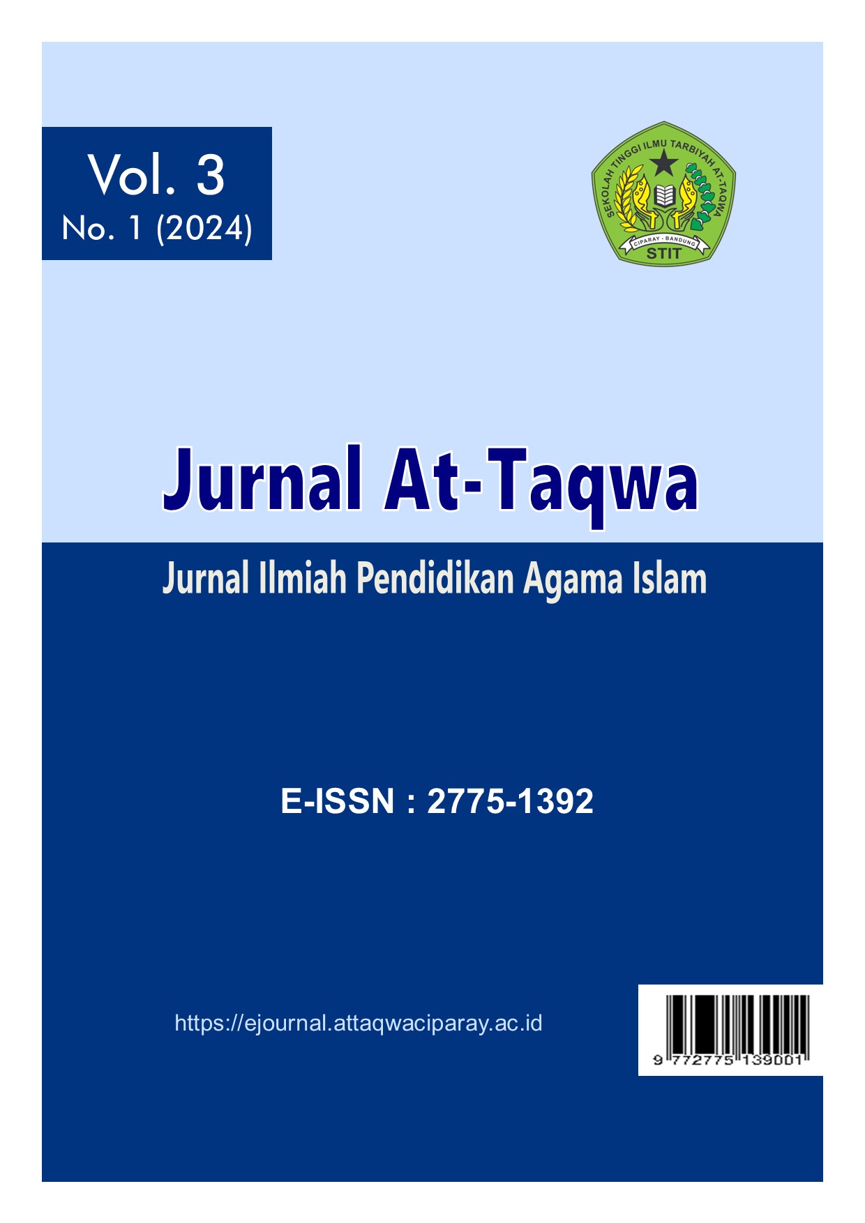 JAV TERCANTIK: Jurnal Resmi Pendidikan Agama Islam Indonesia